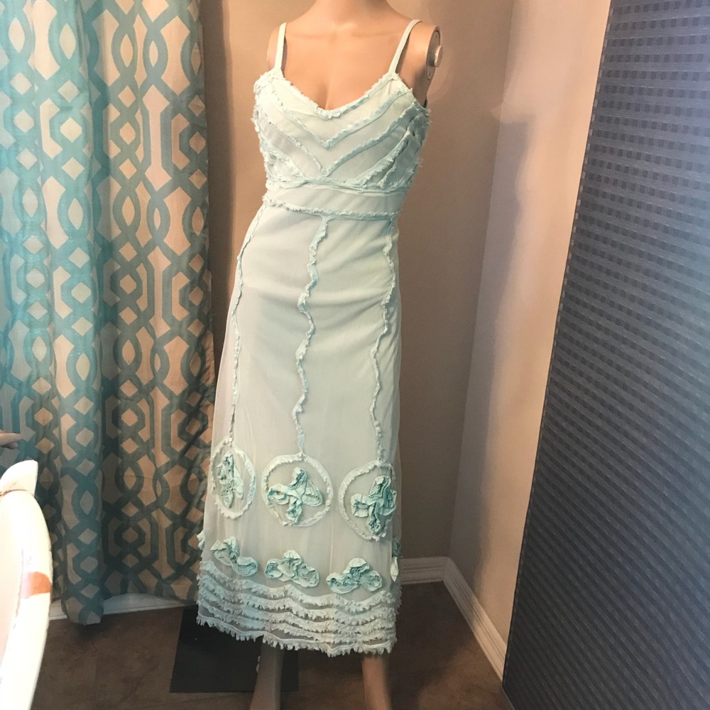 Mint colored dress